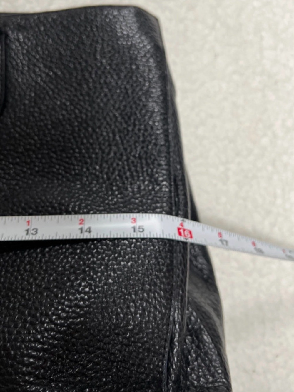Banana Republic Black Pebbled Leather Tote - Picture 13 of 14